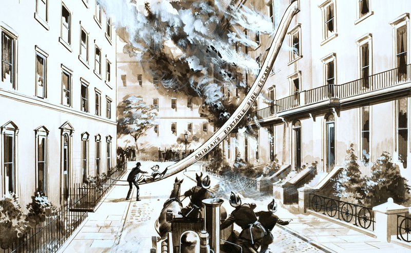 Anidjahs Portable Fire Escape بواسطة مدرسة اللغة الإنجليزية
