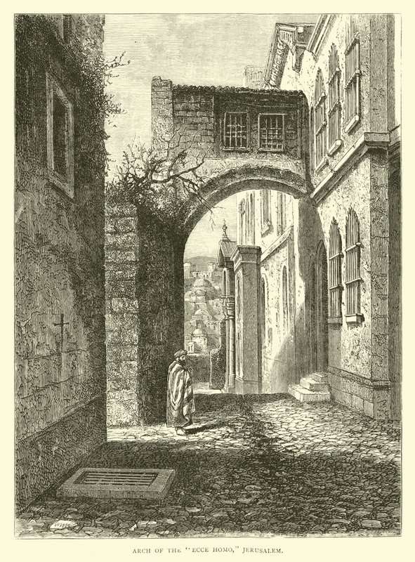 قوس Ecce Homo ، القدس؟ بواسطة مدرسة اللغة الإنجليزية