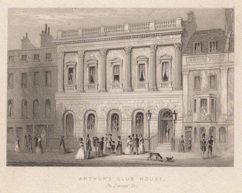 Arthurs Club House شارع سانت جاميس بواسطة مدرسة اللغة الإنجليزية