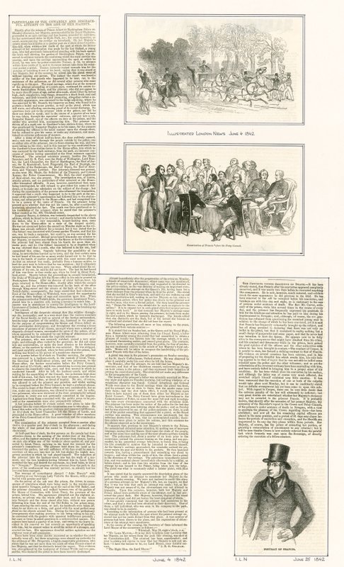 محاولة حياة الملكة فيكتورياس 1842 بواسطة مدرسة اللغة الإنجليزية