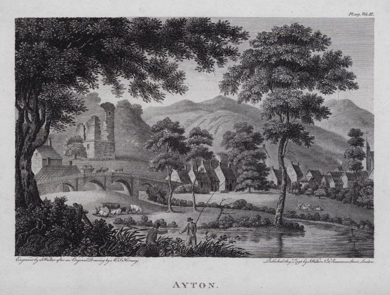 Ayton (engraving) بواسطة مدرسة اللغة الإنجليزية