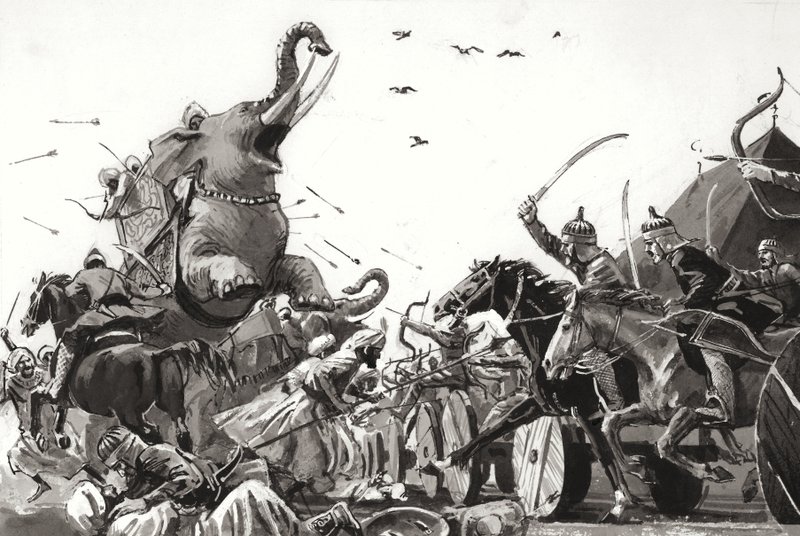 بابور ، نمر كابول بواسطة مدرسة اللغة الإنجليزية