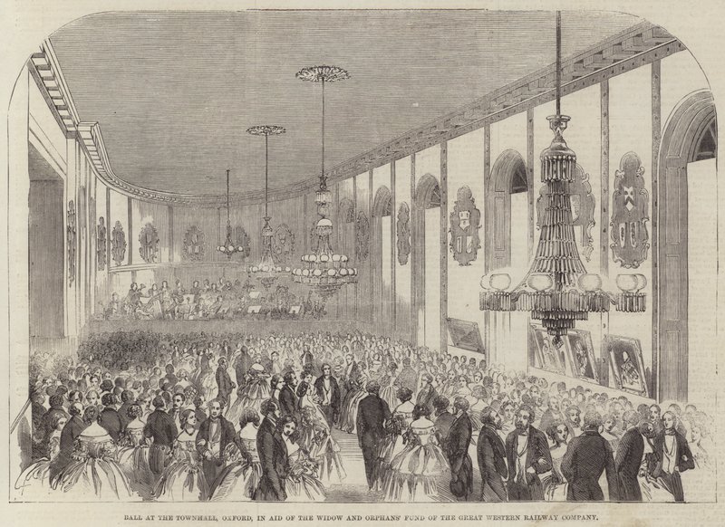 Ball at the Townhall, Oxford, in Aid of the Widow and Orphans