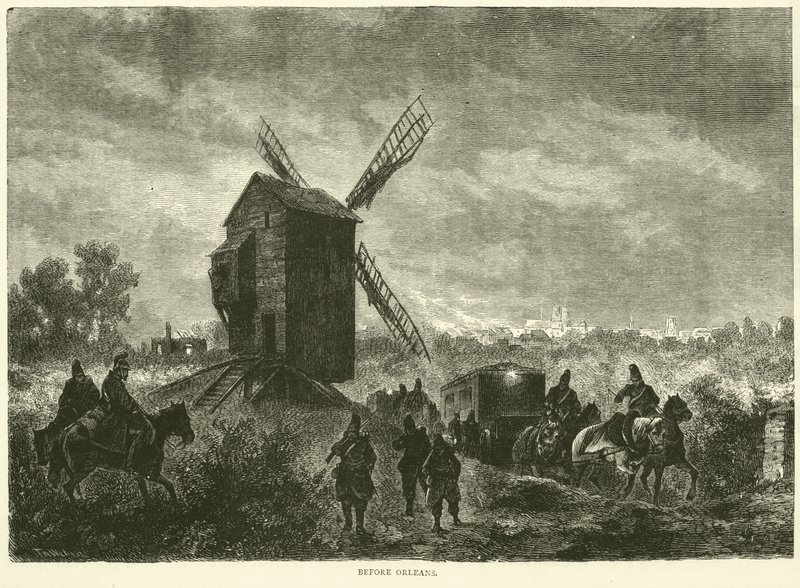 قبل أورليانز ، نوفمبر 1870 بواسطة مدرسة اللغة الإنجليزية