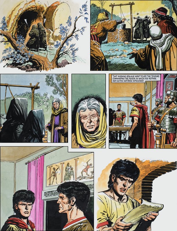 بن هور بواسطة مدرسة اللغة الإنجليزية