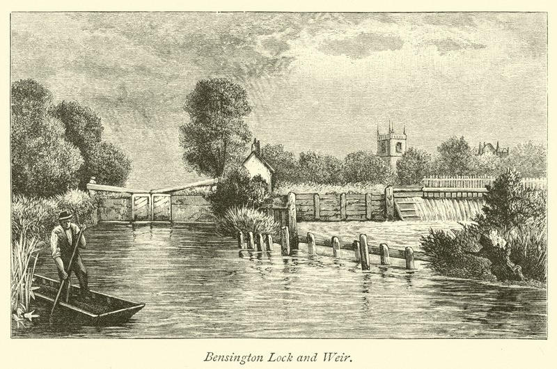 Bensington Lock and Weir بواسطة مدرسة اللغة الإنجليزية