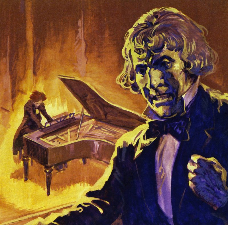 فاز Berlioz بجائزة Prix de Rome عن كانتاته La Mort de Sardanapale بواسطة مدرسة اللغة الإنجليزية
