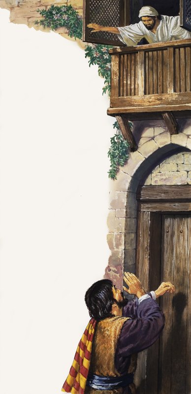 مشهد الكتاب المقدس بواسطة مدرسة اللغة الإنجليزية