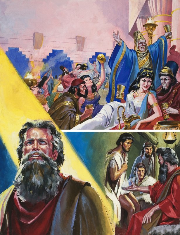 مشاهد الكتاب المقدس بواسطة مدرسة اللغة الإنجليزية