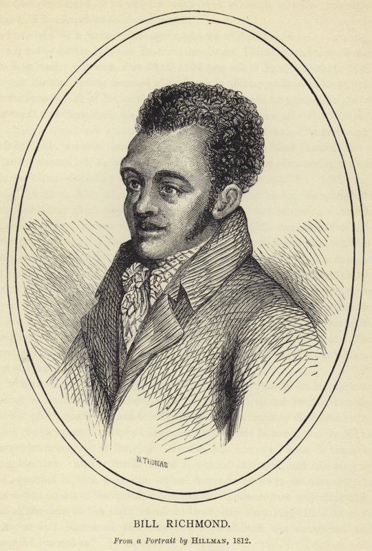 بيل ريتشموند ، من صورة لهيلمان ، 1812 بواسطة مدرسة اللغة الإنجليزية