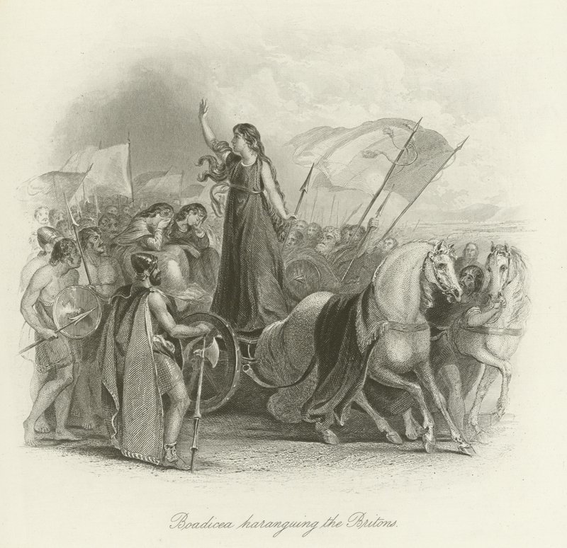 Boadicea يسكن البريطانيين بواسطة مدرسة اللغة الإنجليزية