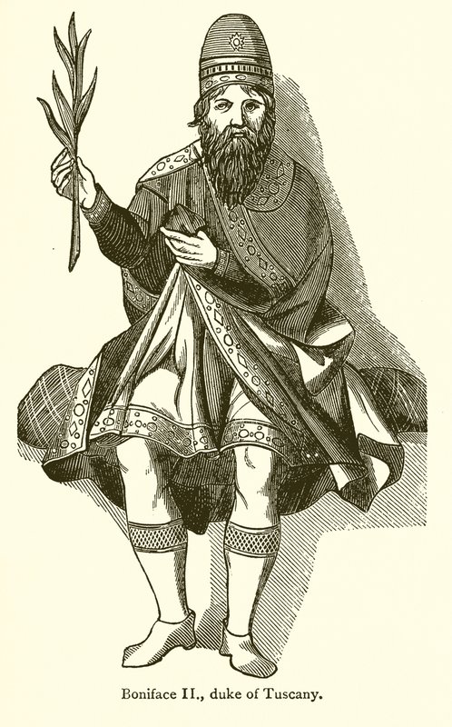 Boniface II ، دوق توسكانا بواسطة مدرسة اللغة الإنجليزية