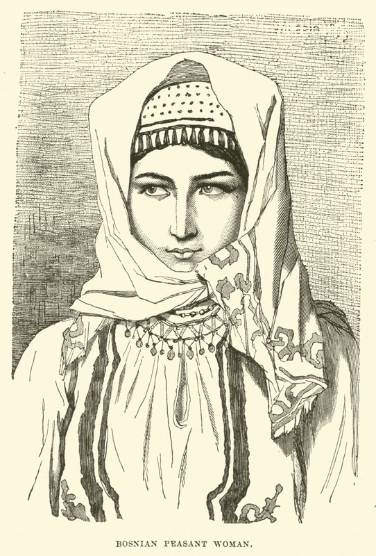 امرأة فلاحية بوسنية بواسطة مدرسة اللغة الإنجليزية
