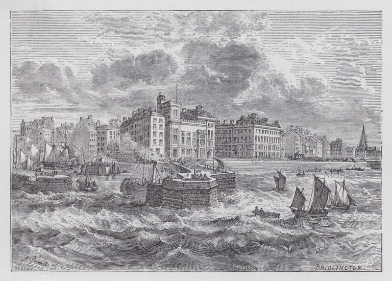 Bridlington (engraving) بواسطة مدرسة اللغة الإنجليزية