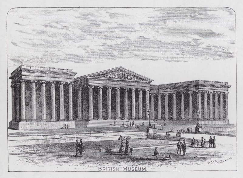 British Museum (engraving) بواسطة مدرسة اللغة الإنجليزية