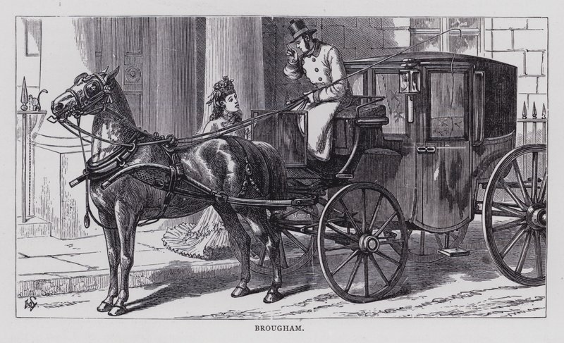 Brougham (engraving) بواسطة مدرسة اللغة الإنجليزية