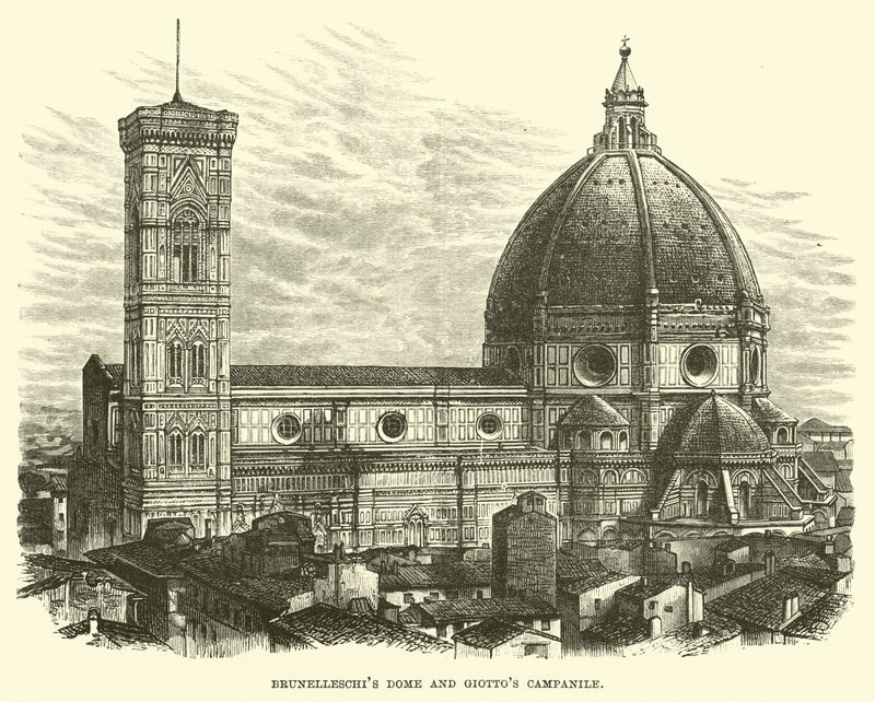 Brunelleschis Dome و Giottos Campanile بواسطة مدرسة اللغة الإنجليزية