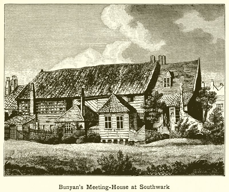 Bunyans Meeting-House في ساوثوارك بواسطة مدرسة اللغة الإنجليزية