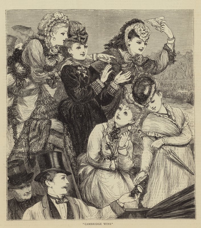 Cambridge Wins (engraving) بواسطة مدرسة اللغة الإنجليزية