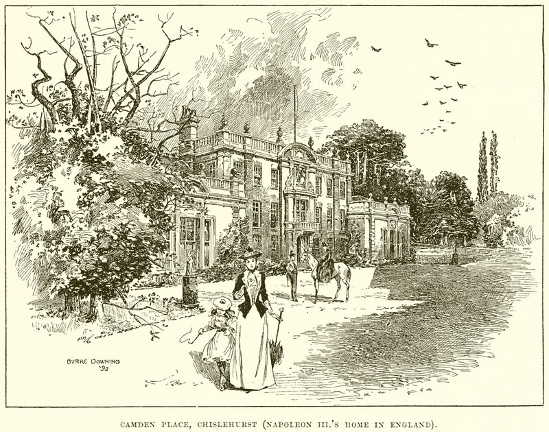 Camden Place ، Chislehurst (منزل نابليون الثالث في إنجلترا) بواسطة مدرسة اللغة الإنجليزية