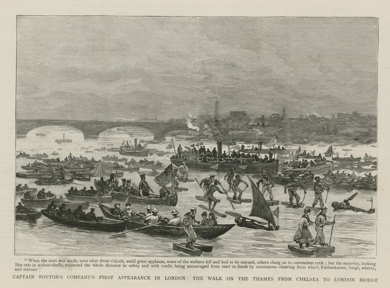 أول ظهور لشركة Captain Boytons في لندن بواسطة مدرسة اللغة الإنجليزية