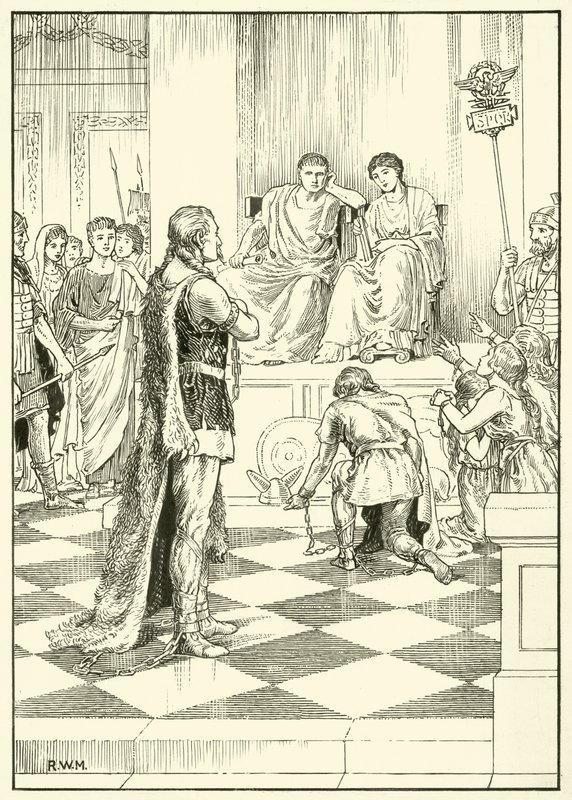Caractacus (حبر على ورق) بواسطة مدرسة اللغة الإنجليزية