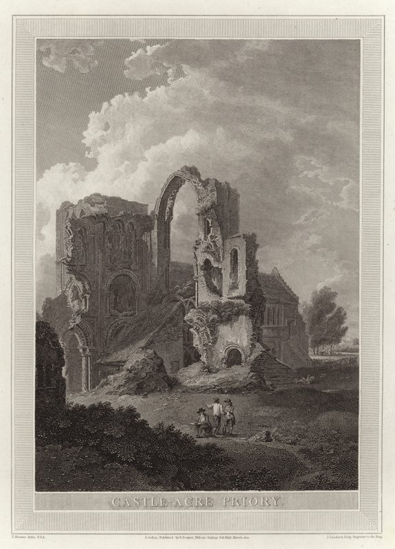 Castle-Acre Priory بواسطة مدرسة اللغة الإنجليزية