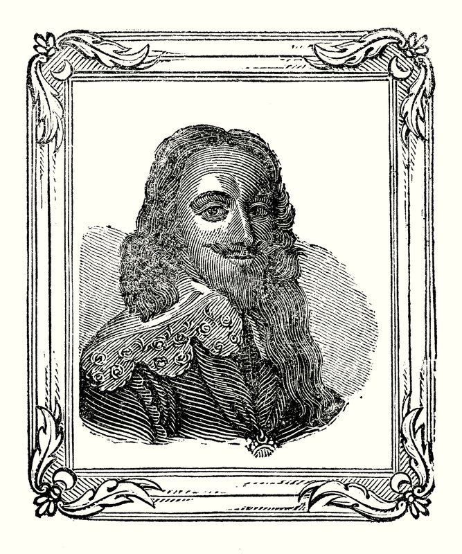 Charles I was born in 1600, crowned in 1625, and beheaded in 1649 (engraving) بواسطة مدرسة اللغة الإنجليزية