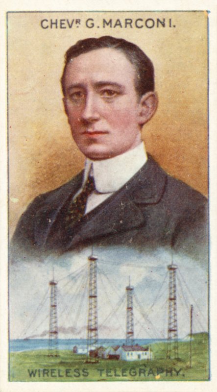 Chevalier Guglielmo Marconi ، التلغراف اللاسلكي بواسطة مدرسة اللغة الإنجليزية