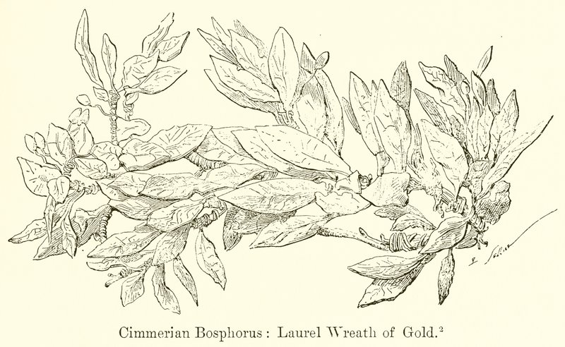 Cimmerian Bosphorus: إكليل الغار من الذهب بواسطة مدرسة اللغة الإنجليزية