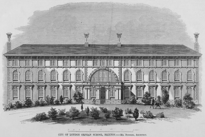 City of London Orphan School, Brixton (engraving) بواسطة مدرسة اللغة الإنجليزية
