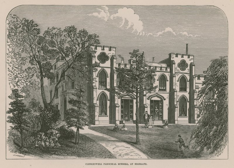 مدارس Clerkenwell Parochial في Highgate ، لندن بواسطة مدرسة اللغة الإنجليزية