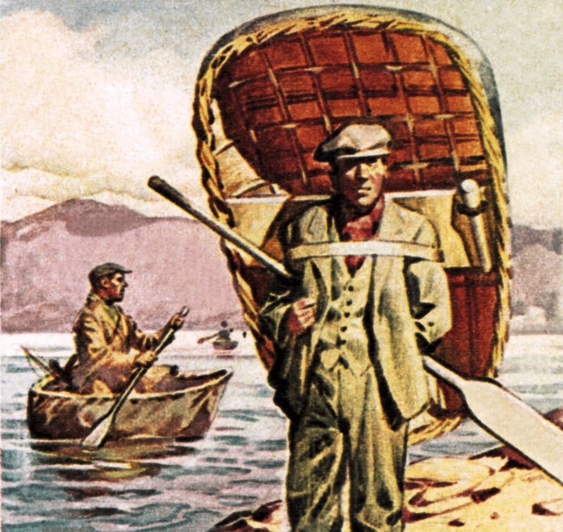 Coracles في ويلز بواسطة مدرسة اللغة الإنجليزية