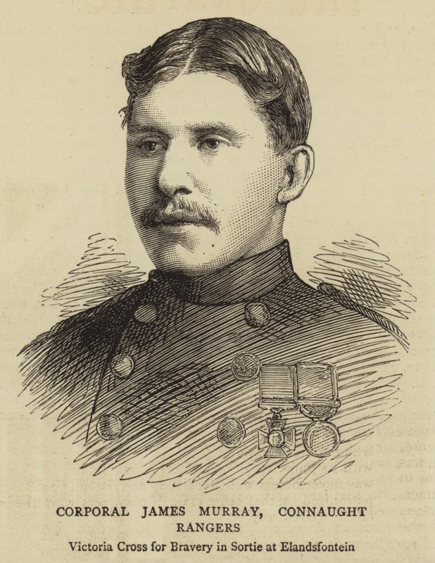 Corporal James Murray, Connaught Rangers (engraving) بواسطة مدرسة اللغة الإنجليزية