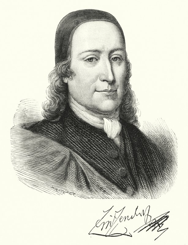 Count Zinzendorf (engraving) بواسطة مدرسة اللغة الإنجليزية