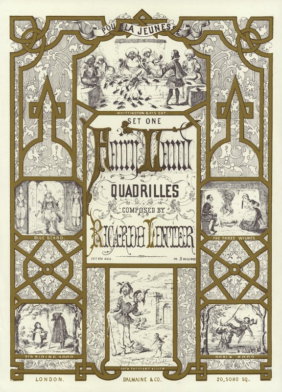 صورة الغلاف لمجموعة واحدة من Fairy Land Quadrilles ألحان Ricardo Lenter بواسطة مدرسة اللغة الإنجليزية