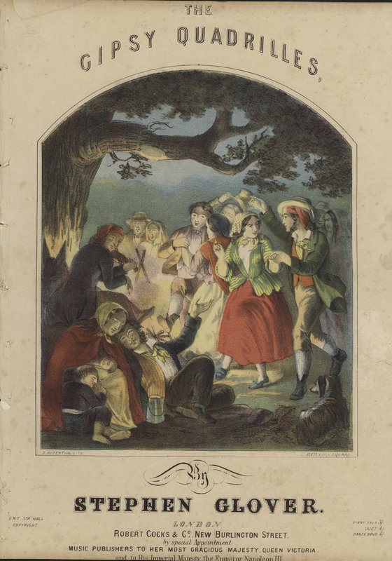 غلاف The Gipsy Quadrilles بواسطة مدرسة اللغة الإنجليزية