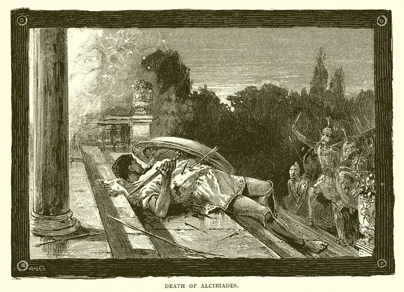 وفاة Alcibiades بواسطة مدرسة اللغة الإنجليزية
