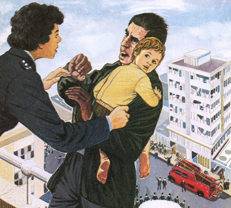 لا تقترب أو سأقفز بواسطة مدرسة اللغة الإنجليزية