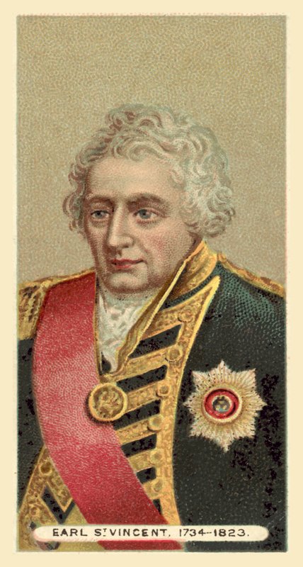 إيرل سانت فنسنت ، 1734-1823 بواسطة مدرسة اللغة الإنجليزية