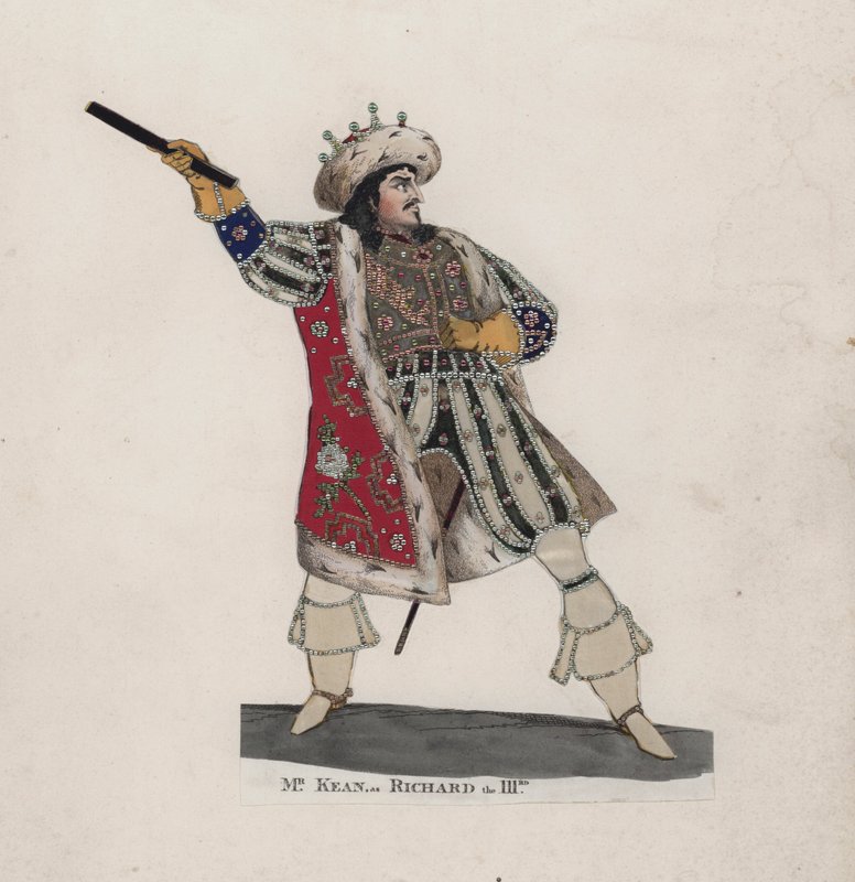 Edmund Kean as King Richard III (coloured engraving) بواسطة مدرسة اللغة الإنجليزية