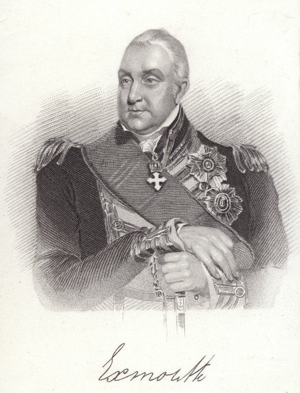 إدوارد بيليو ، 1st Viscount Exmouth ، أميرال بريطاني بواسطة مدرسة اللغة الإنجليزية