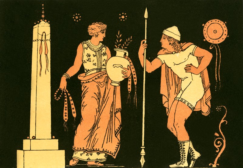 إلكترا و Orestes بواسطة مدرسة اللغة الإنجليزية
