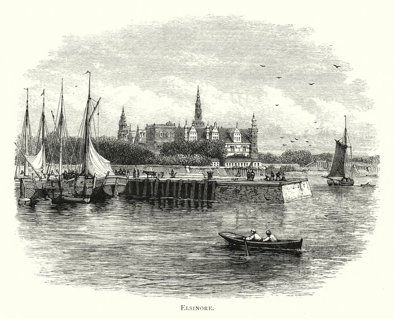 Elsinore (نقش) بواسطة مدرسة اللغة الإنجليزية