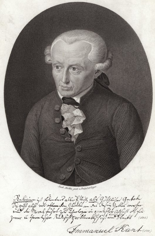 Emmanuel Kant  بواسطة مدرسة اللغة الإنجليزية