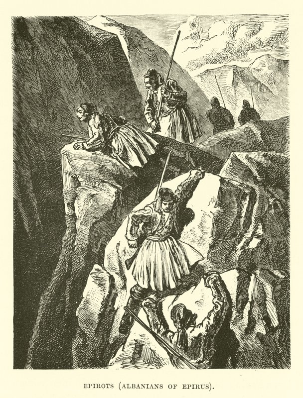 Epirots ، ألبان Epirus بواسطة مدرسة اللغة الإنجليزية
