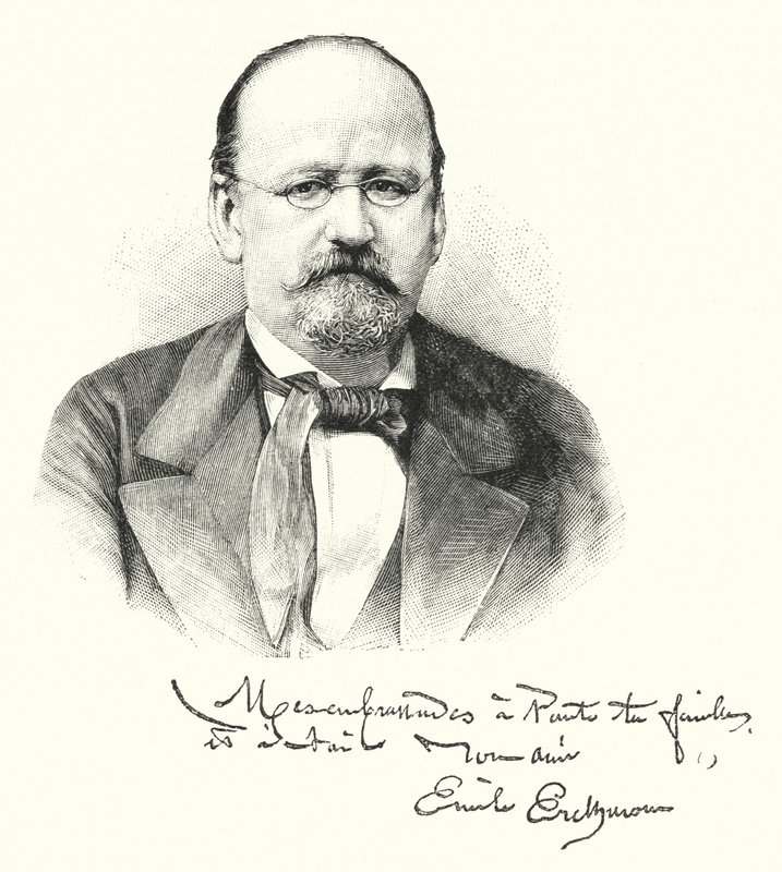 Erckmann-Chatrian (engraving) بواسطة مدرسة اللغة الإنجليزية