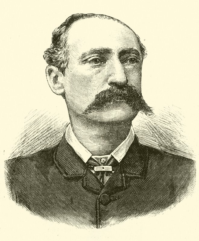 Ernest Giles (engraving) بواسطة مدرسة اللغة الإنجليزية
