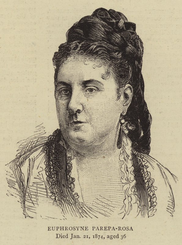 Euphrosyne Parepa-Rosa (engraving) بواسطة مدرسة اللغة الإنجليزية