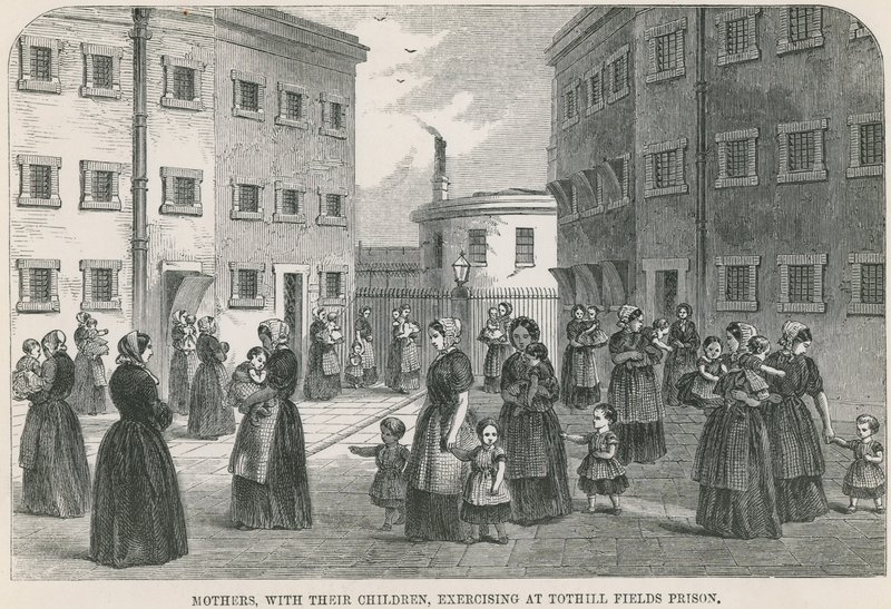 ممارسة في سجن Tothill Fields بواسطة مدرسة اللغة الإنجليزية